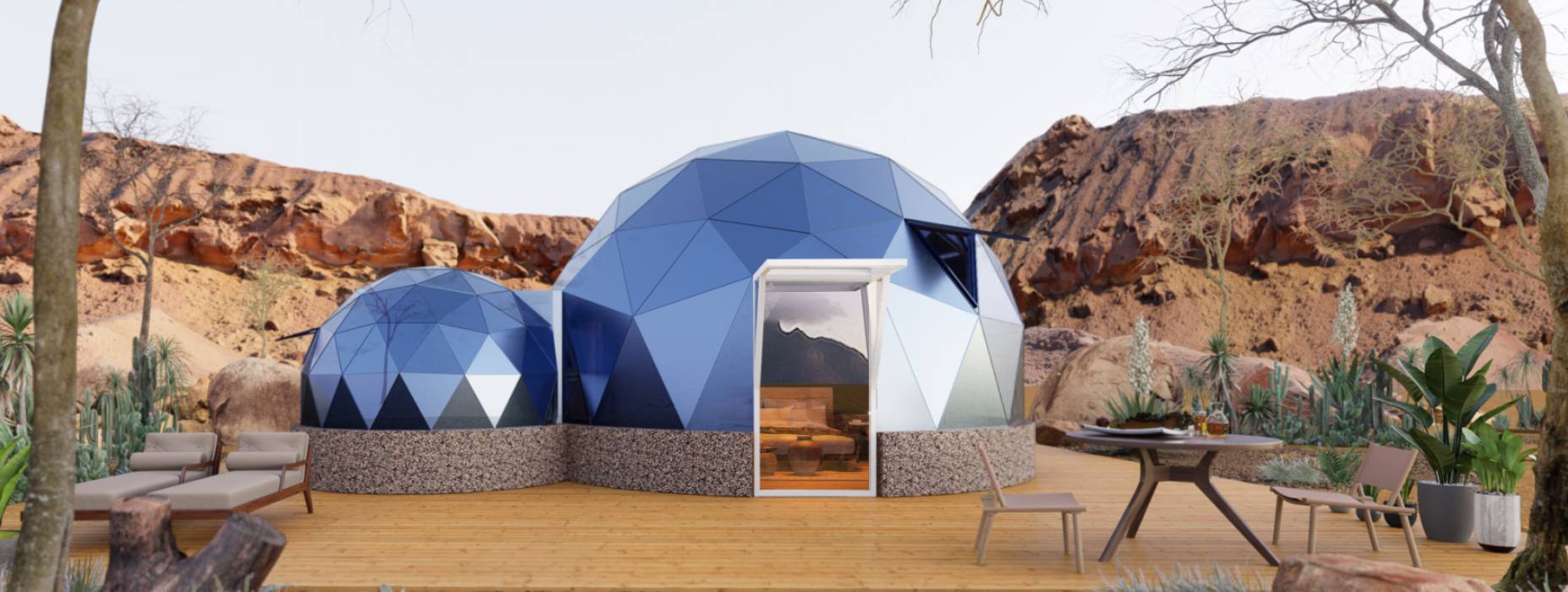 南澳县球形智能光伏玻璃星空房